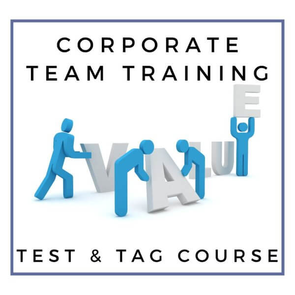 Corporate Team Training TEST AND TAG COURSE