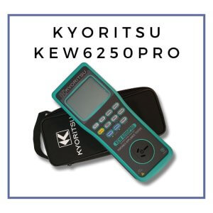 Kyoritsu KEW6205PRO tester with case