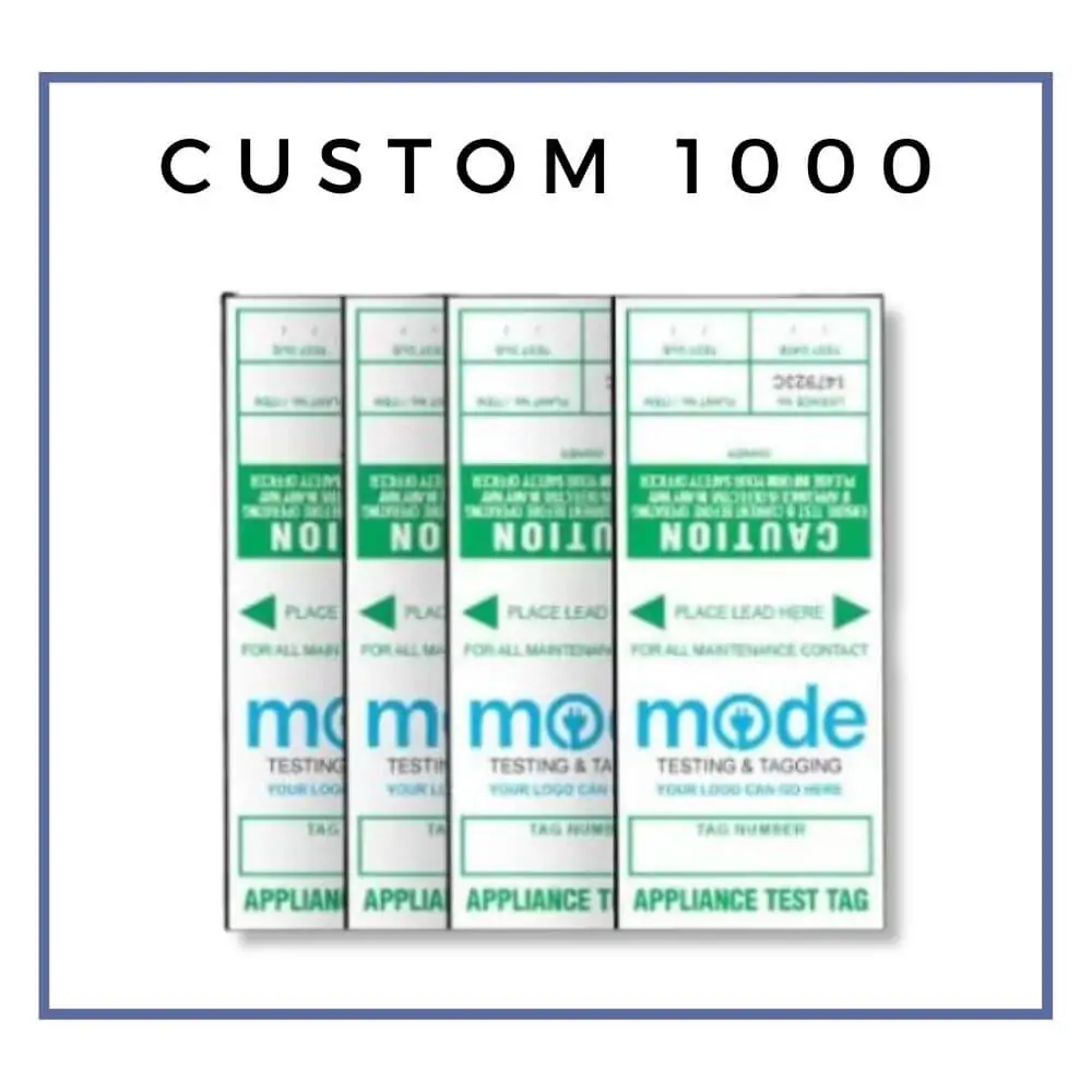 Custom Test Tag Labels 1000