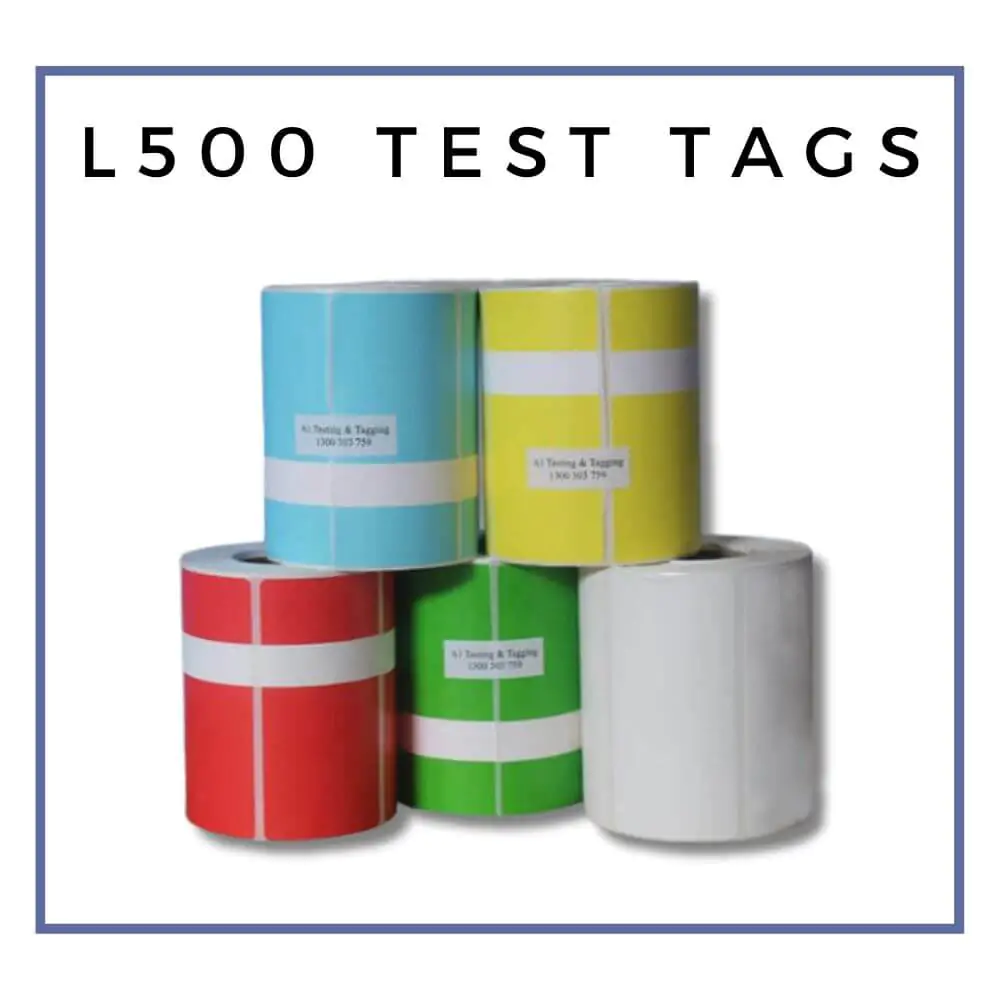 Test Tag Labels (500 roll)