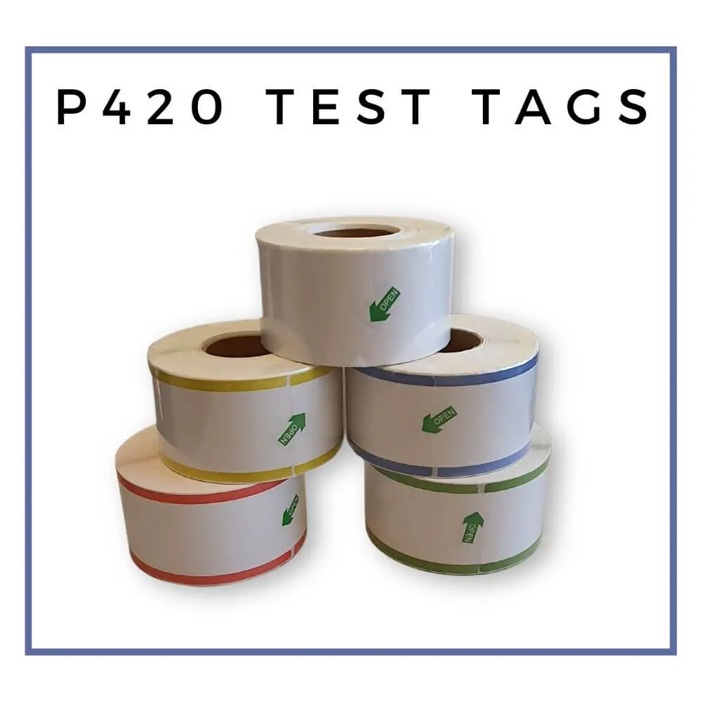 P420 Test Tags